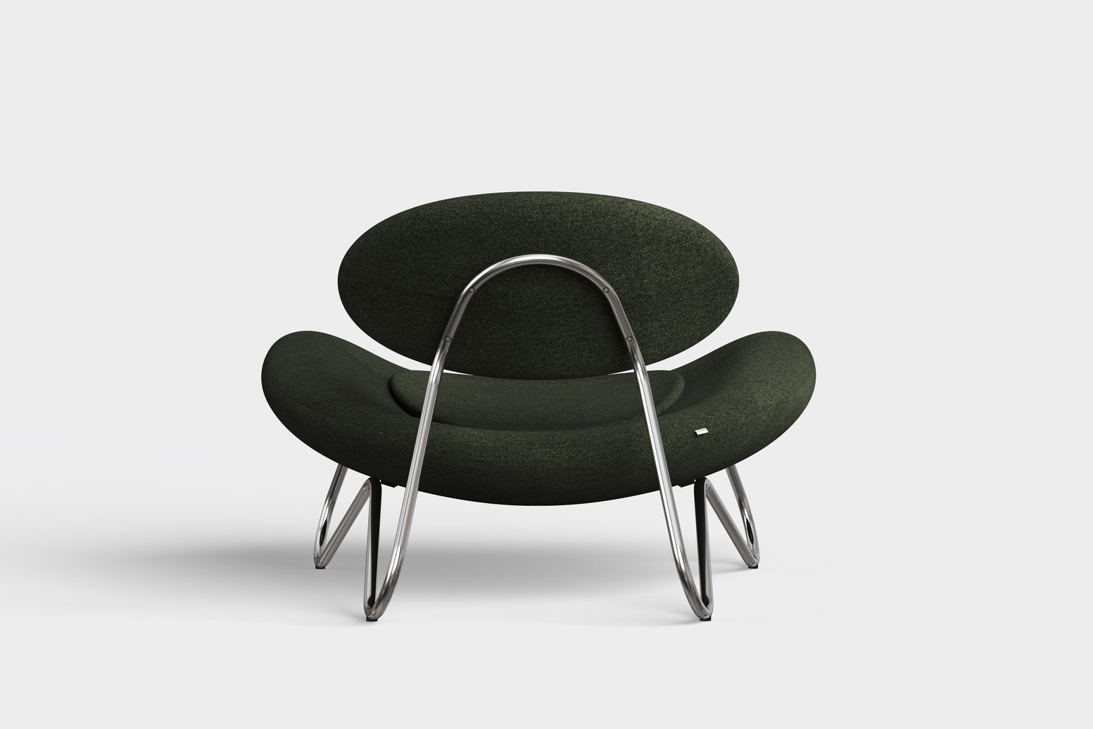 Meadow Lounge Chair - mänty/kromi