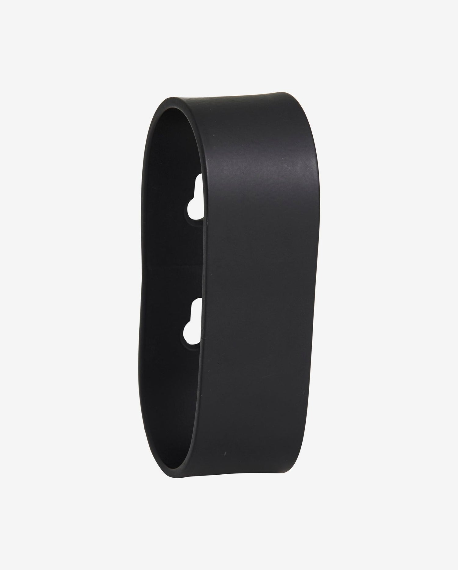 Sotra -pyyhepidike ruostumattomasta teräksestä - H10,5 cm - musta