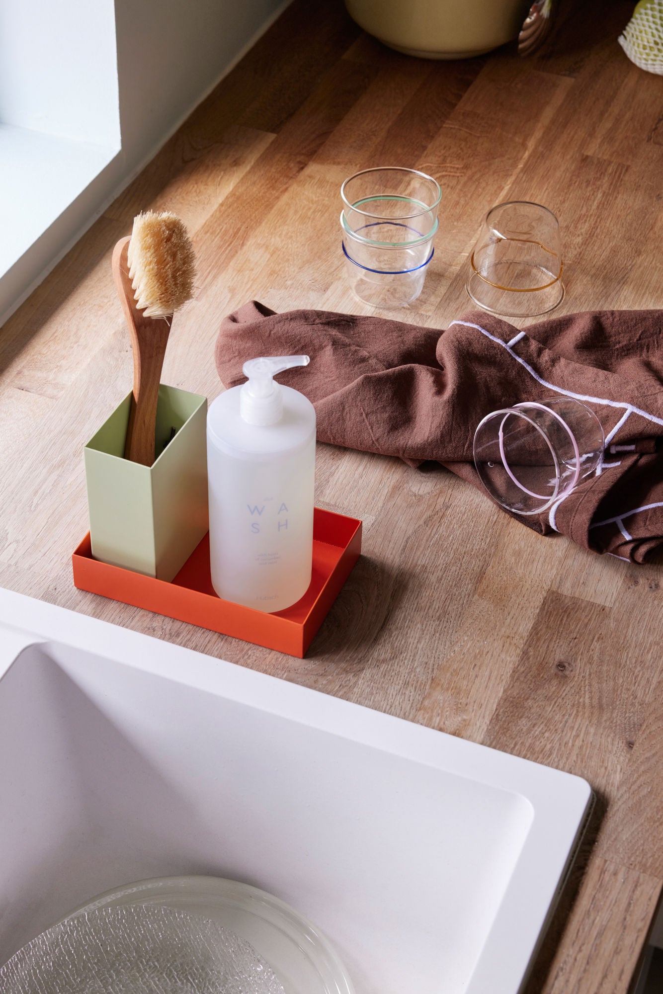 Vihreä Hübsch Orbit juomalasi