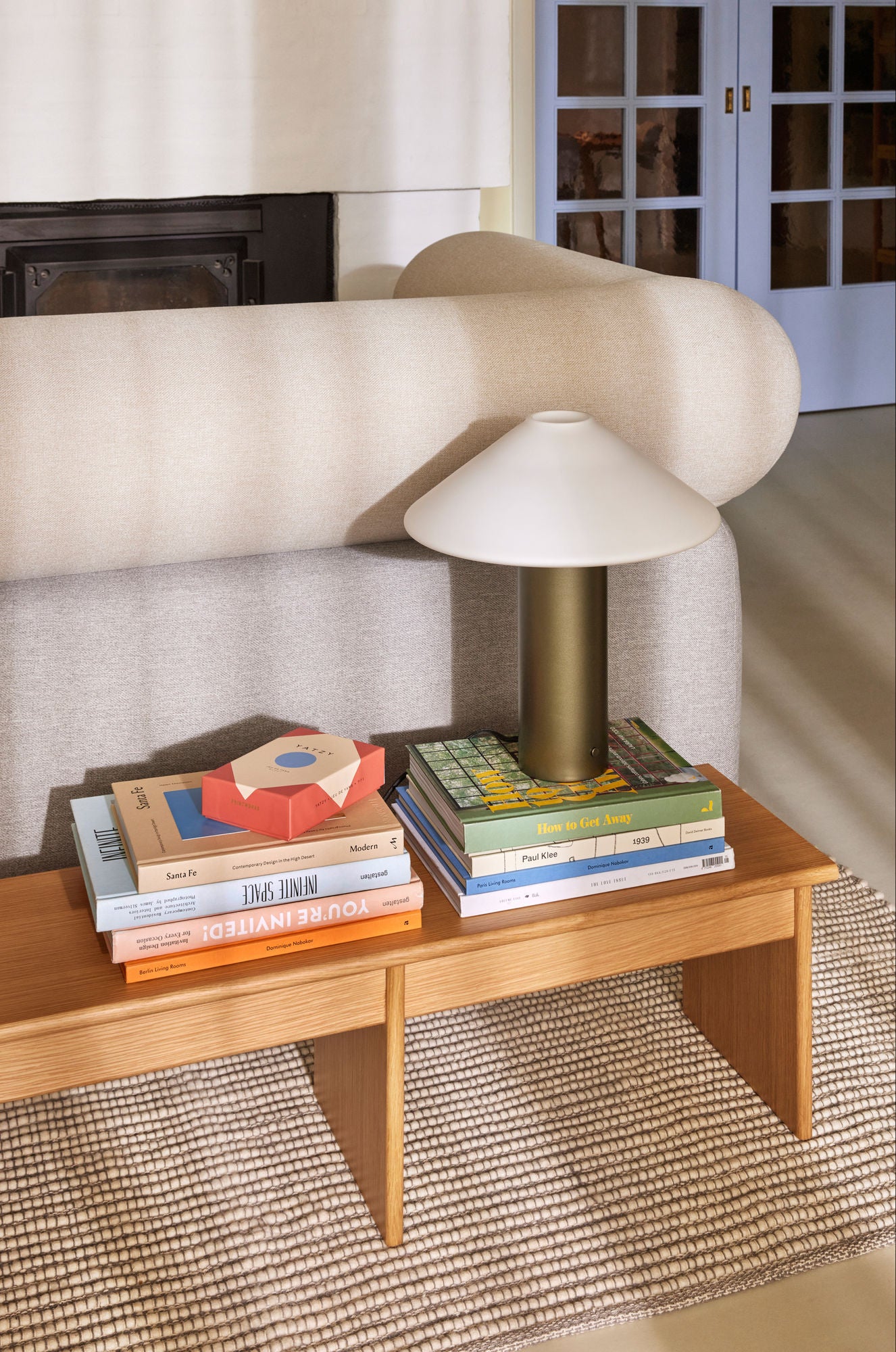 Hübsch Doppio -hylly/kasviteline luonto