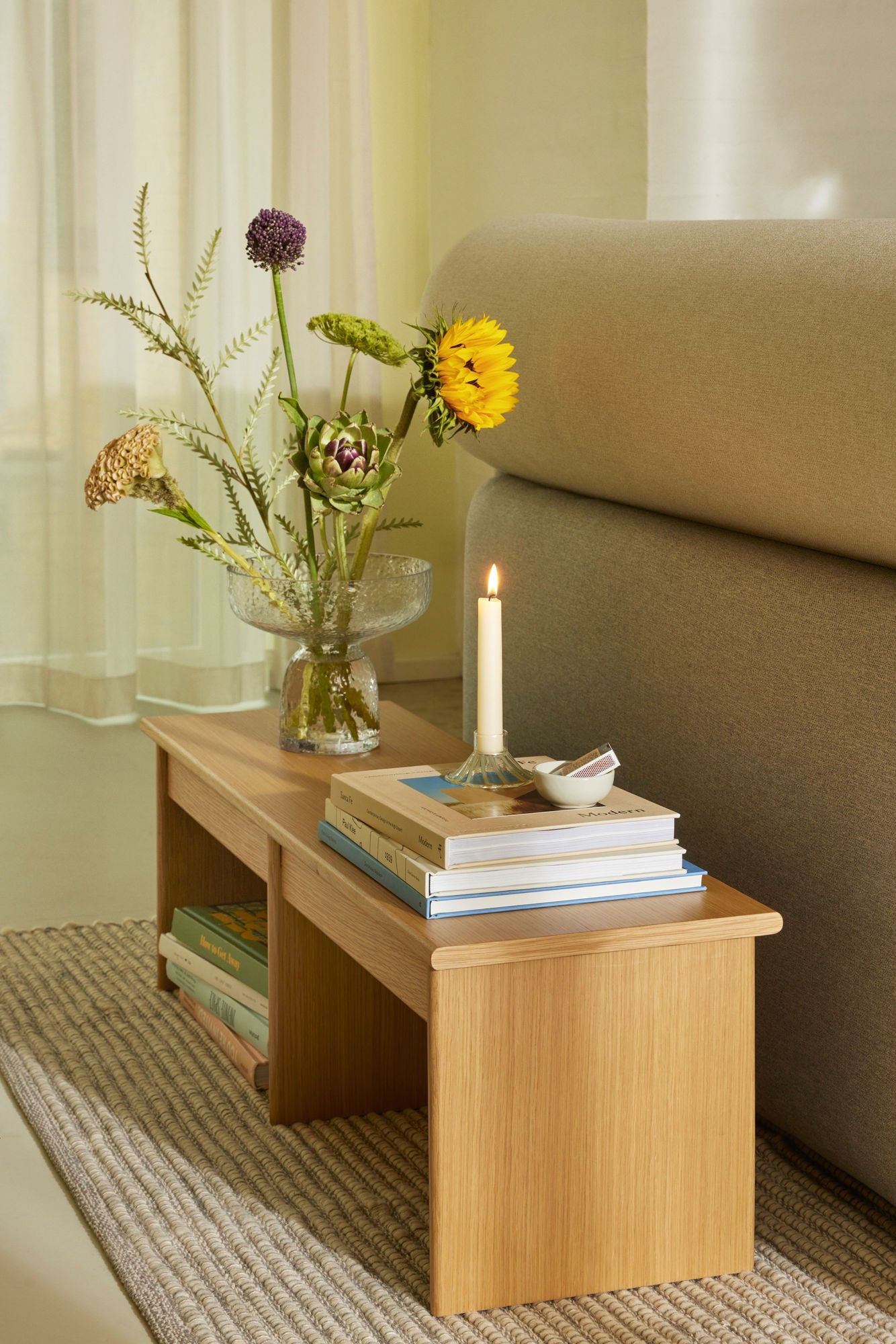 Hübsch Doppio -hylly/kasviteline luonto