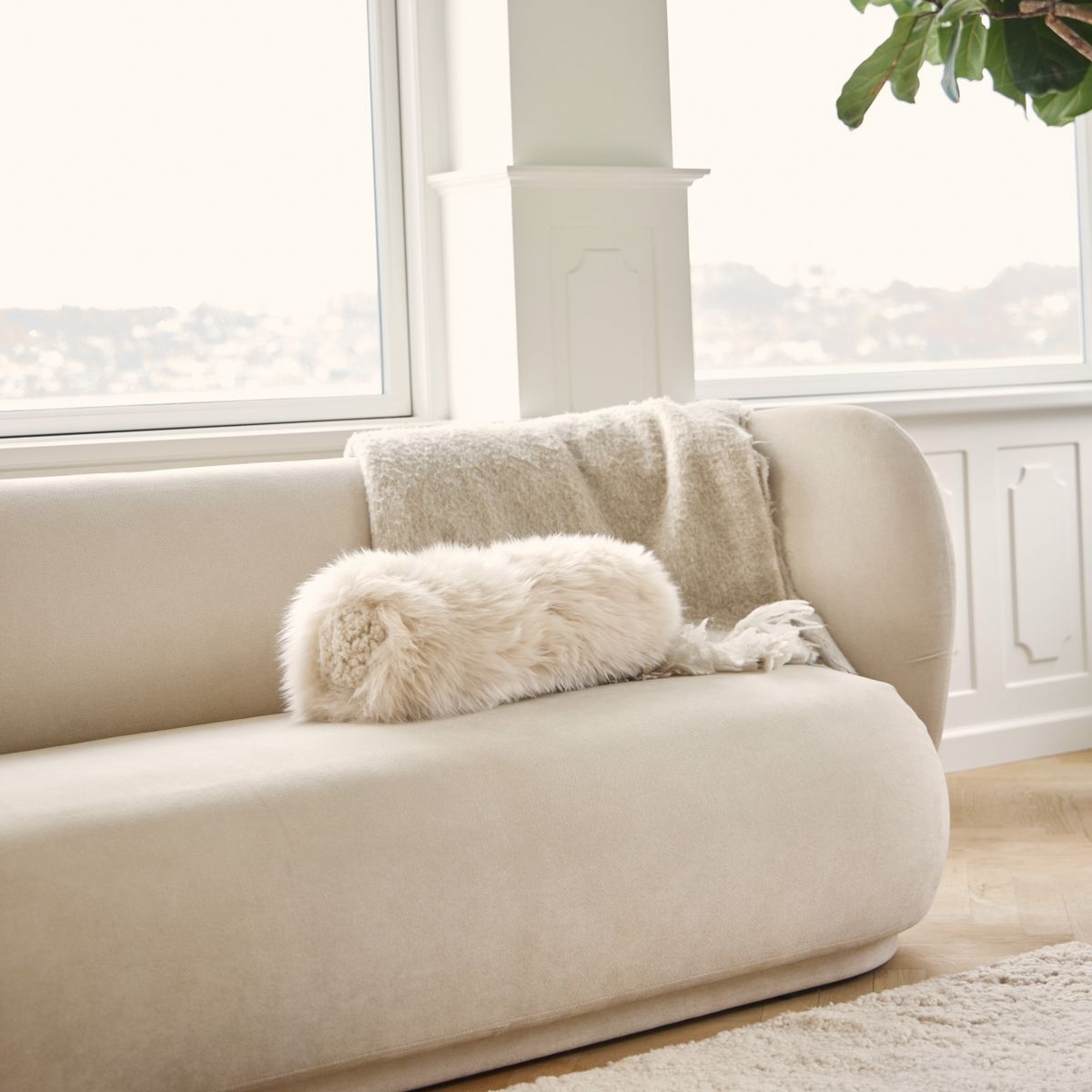 Pohjatyyny | Pitkäkarvainen, lyhytkarvainen | Uusi-Seelanti | Ø20xL52 cm