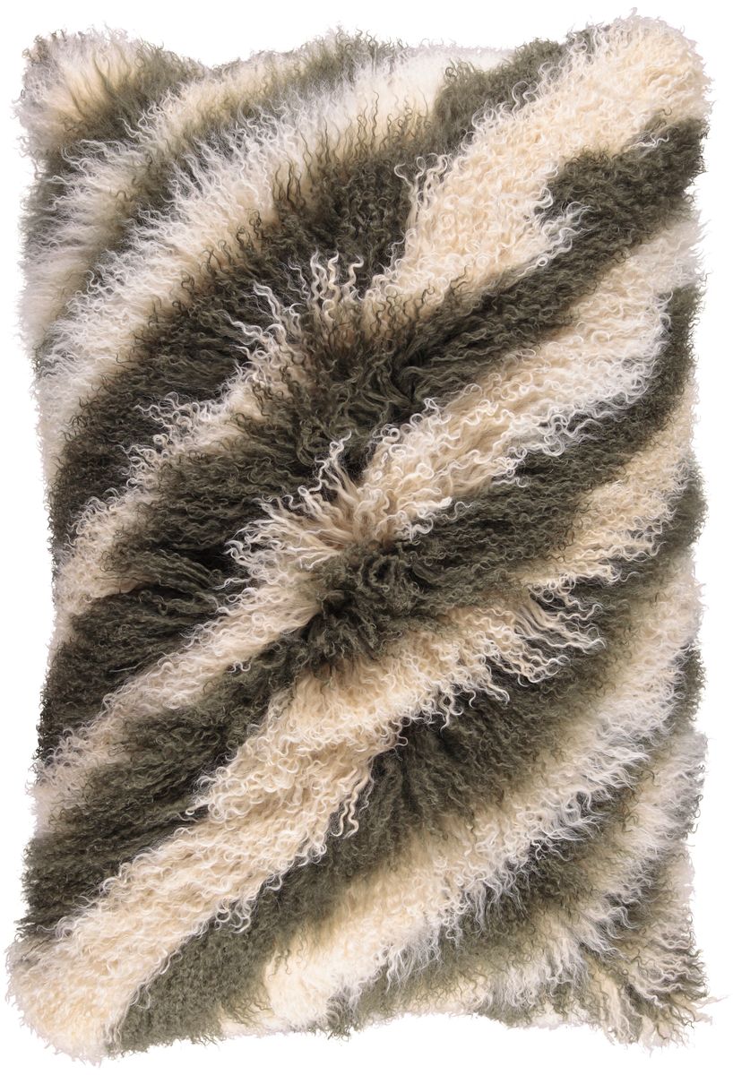 Lampaannahkainen tyyny | Kihara | Tiibet | 60x90 cm