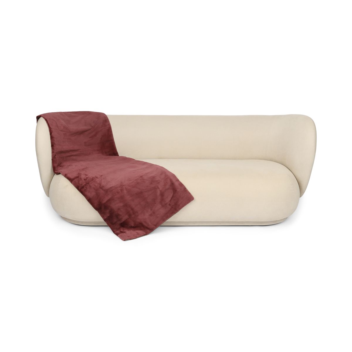 Minkkiruudukko | Takaosa kashmiria | Vanha ruusu | 62x158 cm