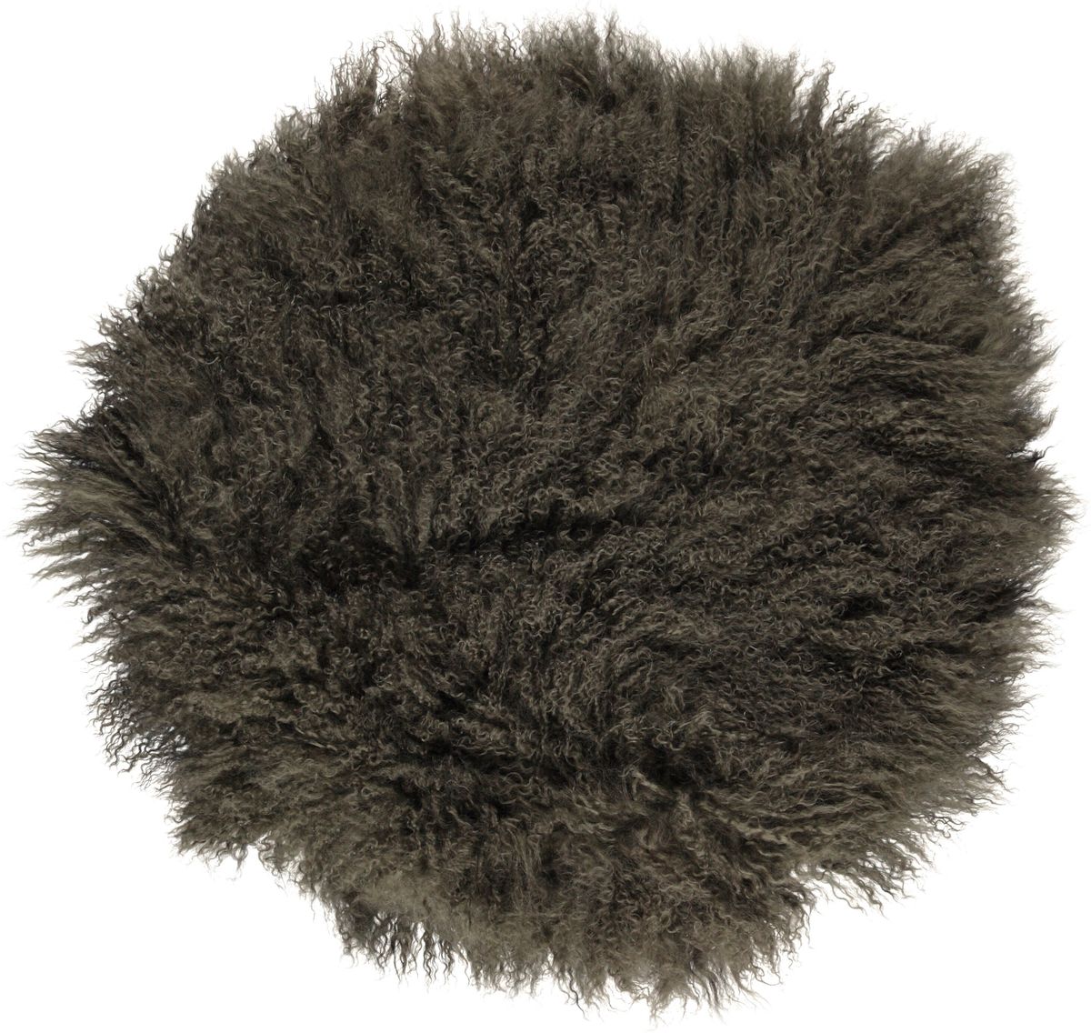 Lampaannahkainen tyyny | Kihara | Tiibet | Ø45 cm, Ø62 cm & Ø38 cm