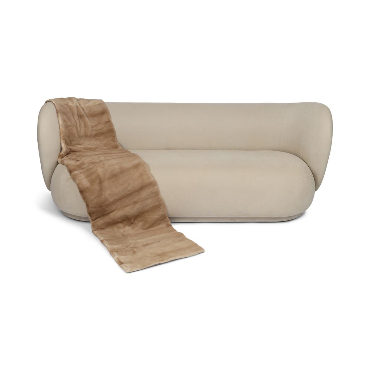 Minkkiruudukko | Takaosa kashmiria | Palomino | 50x204 cm