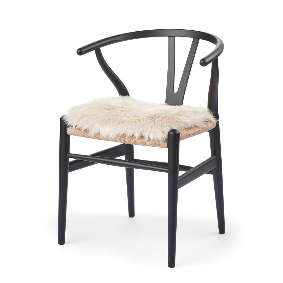 Istuintyyny täytteellä | Pitkäkarvainen | Uusi-Seelanti | 37x37 cm