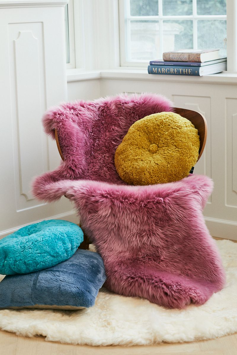 Matto | Pitkäkarvainen | Uusi-Seelanti | Ø180 cm & Ø250 cm