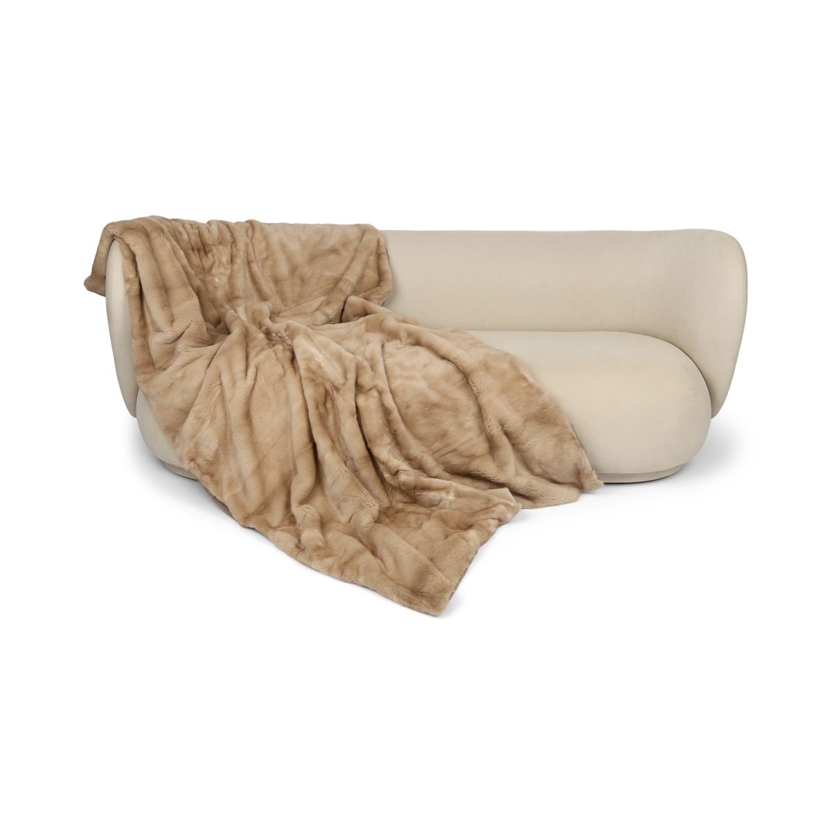 Minkkiruudukko | Takaosa kashmiria | Palomino | 130x220 cm