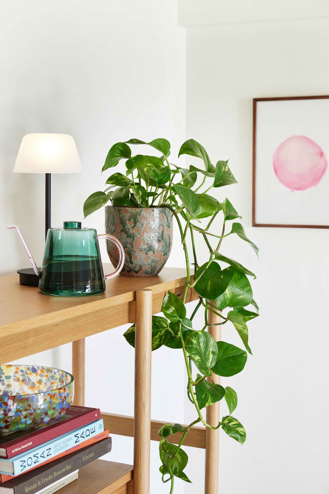 Hübsch Normu Potte Brown/Green (sarja 2)