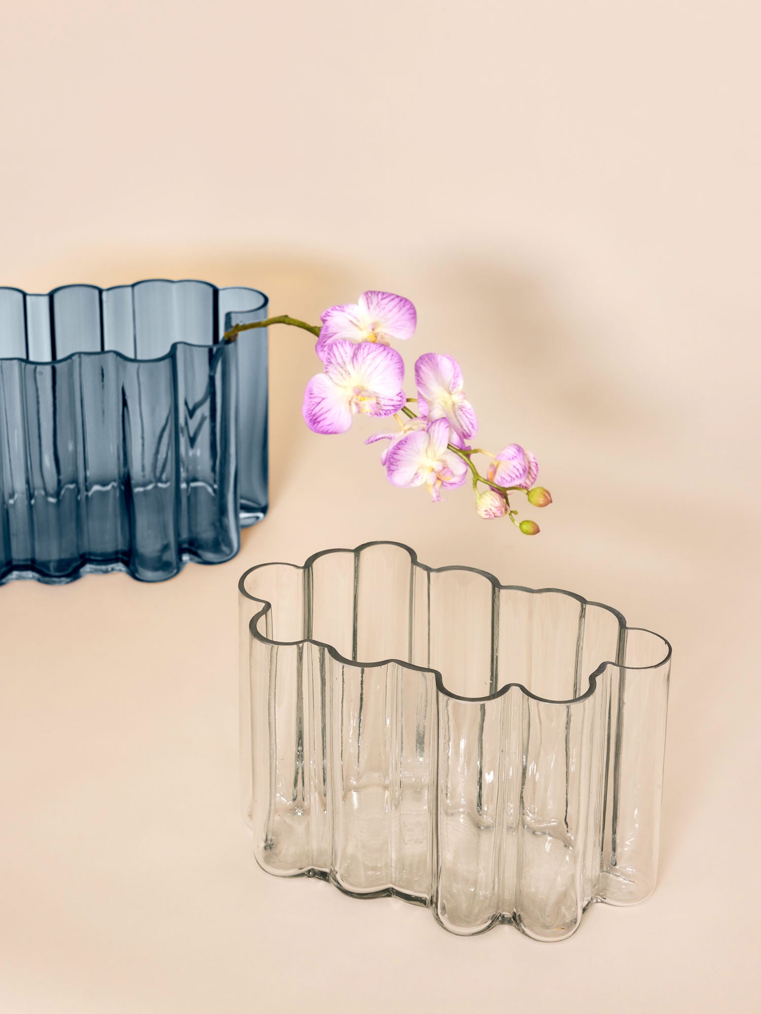 Hübsch umber maljakko sininen