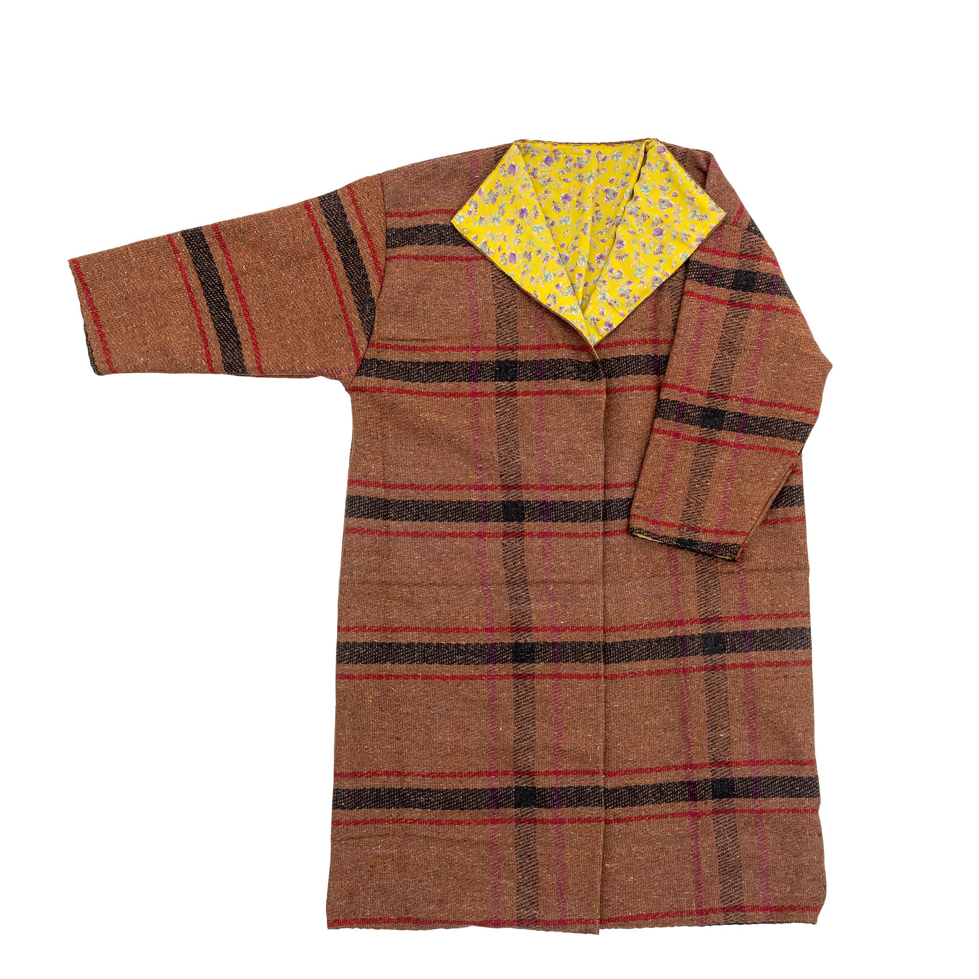 Luova kokoelma Rieti Kimono, Brown, Upcled