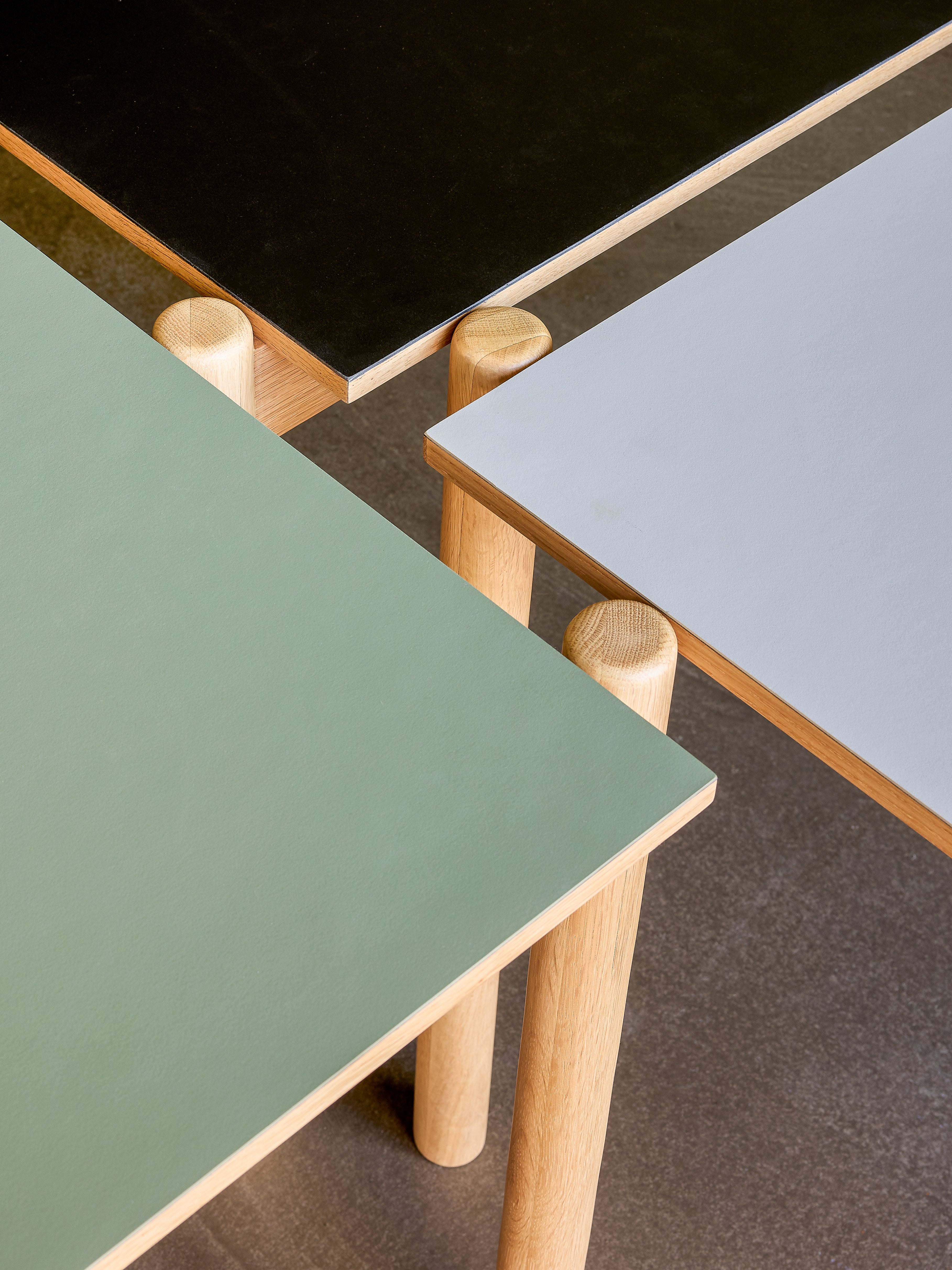 Vino ruokapöytä suorakaiteen muotoinen musta - 190x107xh75cm