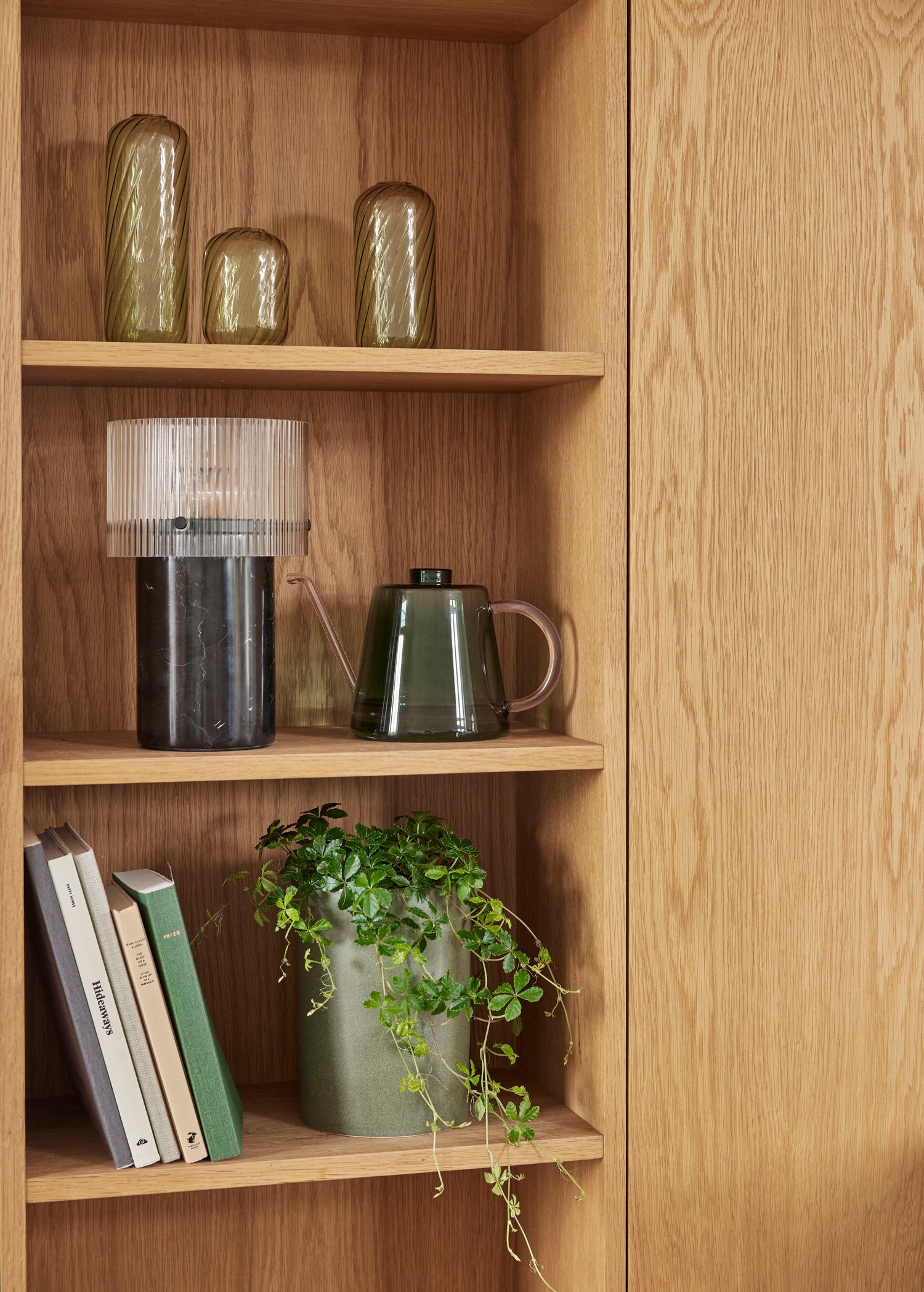 Flora Water -kannu tummanvihreä - 24x14xh14cm