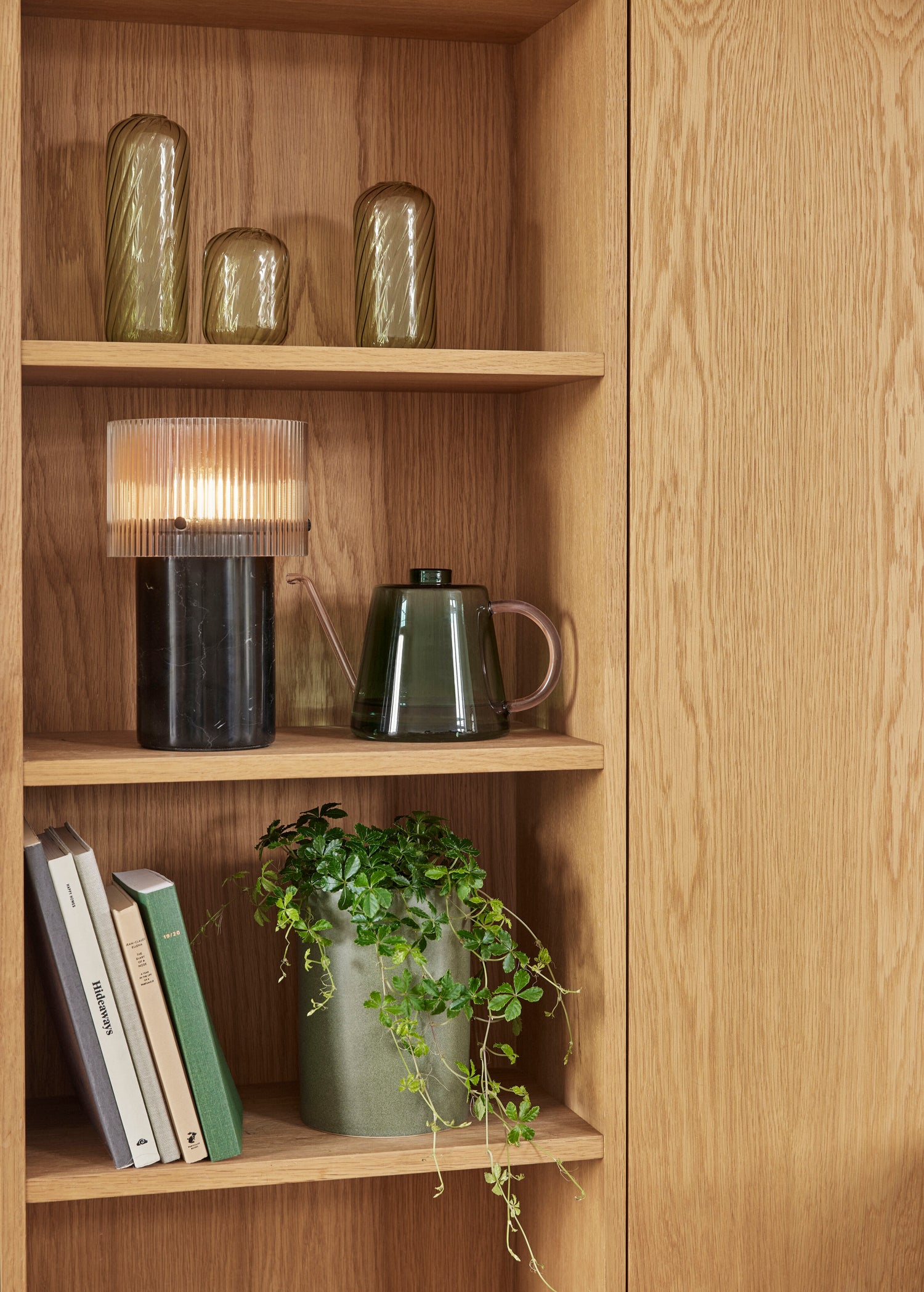 Flora Water -kannu tummanvihreä - 24x14xh14cm