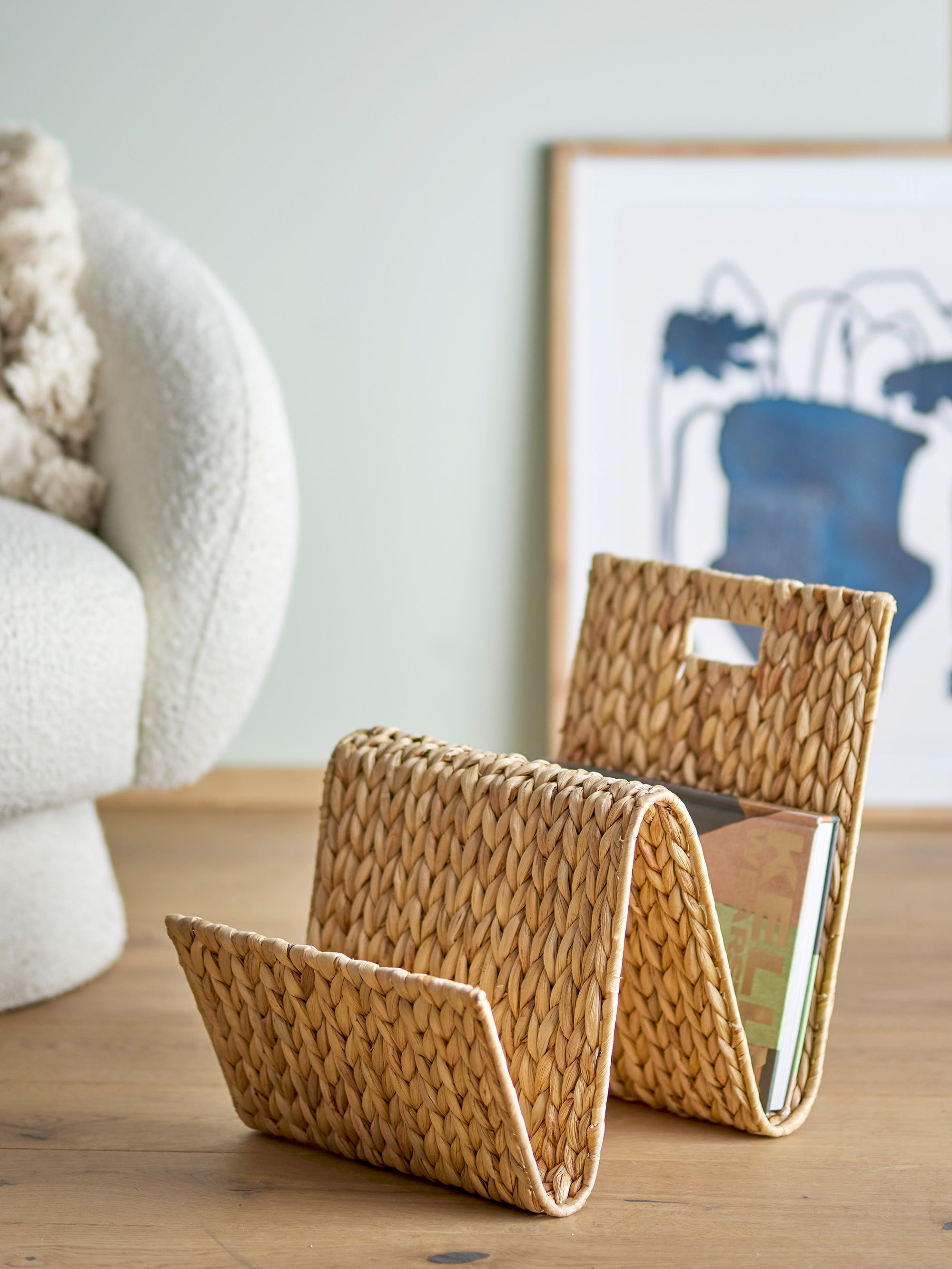 Dex Magasinholder, Natur, Vandhyacint - BLOOMINGVILLE - DesignGaragen.dk