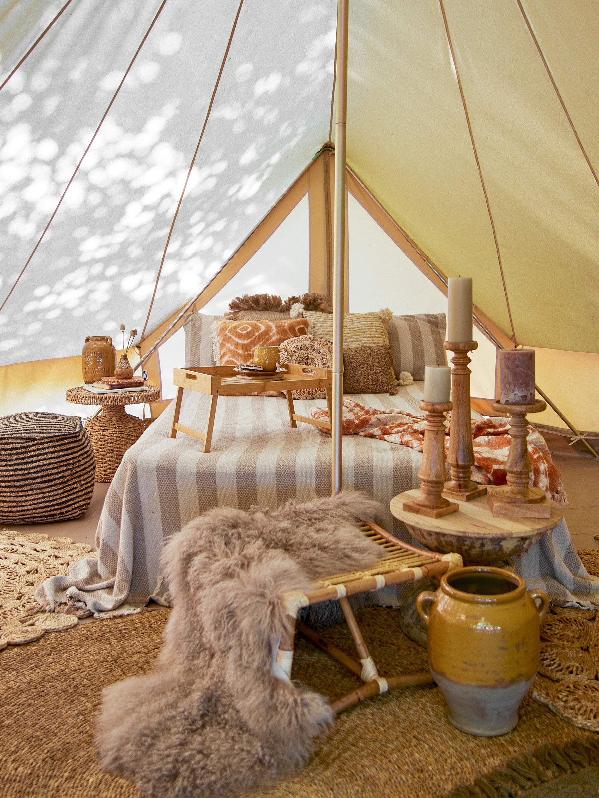 Noore Piedestal, Natur, Mango - BLOOMINGVILLE - DesignGaragen.dk