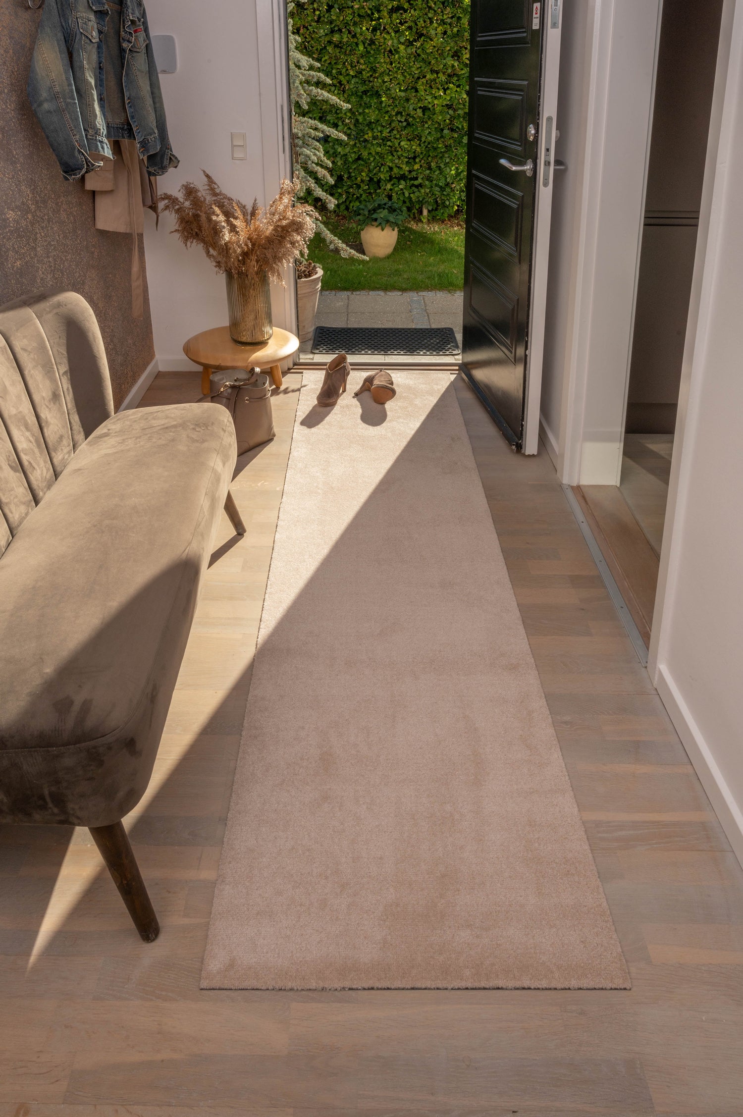 TÆPPE/MÅTTE 67 x 250 CM - UNI COLOR/IVORY - Tica Copenhagen - DesignGaragen.dk