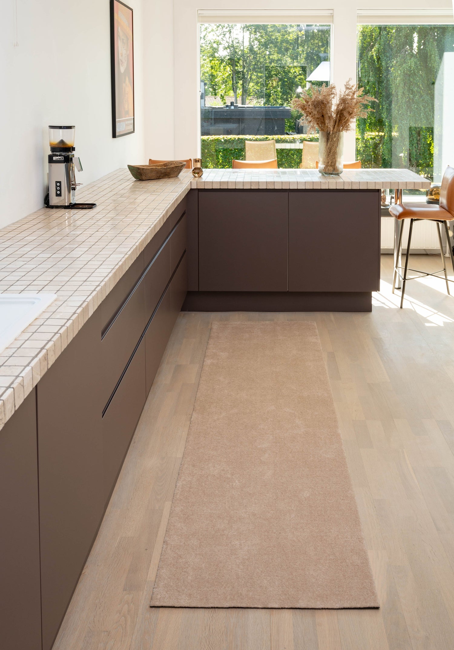 TÆPPE/MÅTTE 67 x 250 CM - UNI COLOR/IVORY - Tica Copenhagen - DesignGaragen.dk