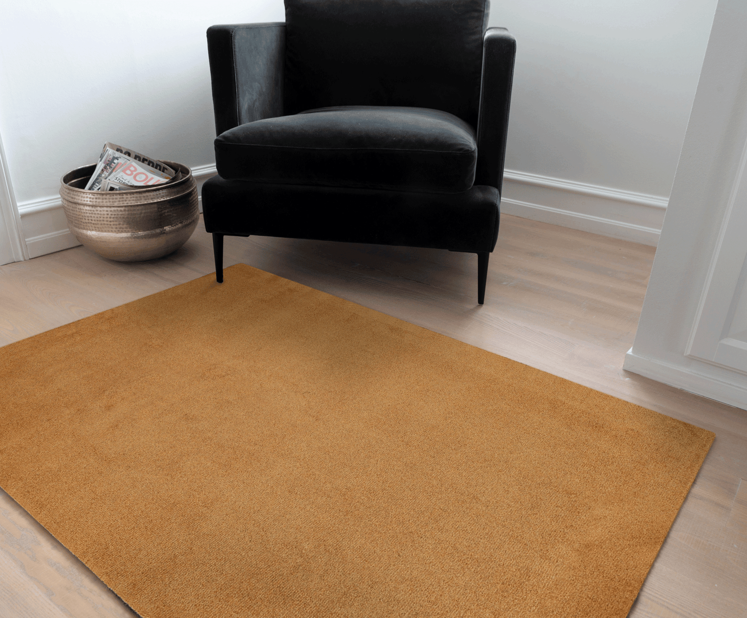 TÆPPE/MÅTTE 90 x 130 cm - UNI COLOR/DIJON - Tica Copenhagen - DesignGaragen.dk