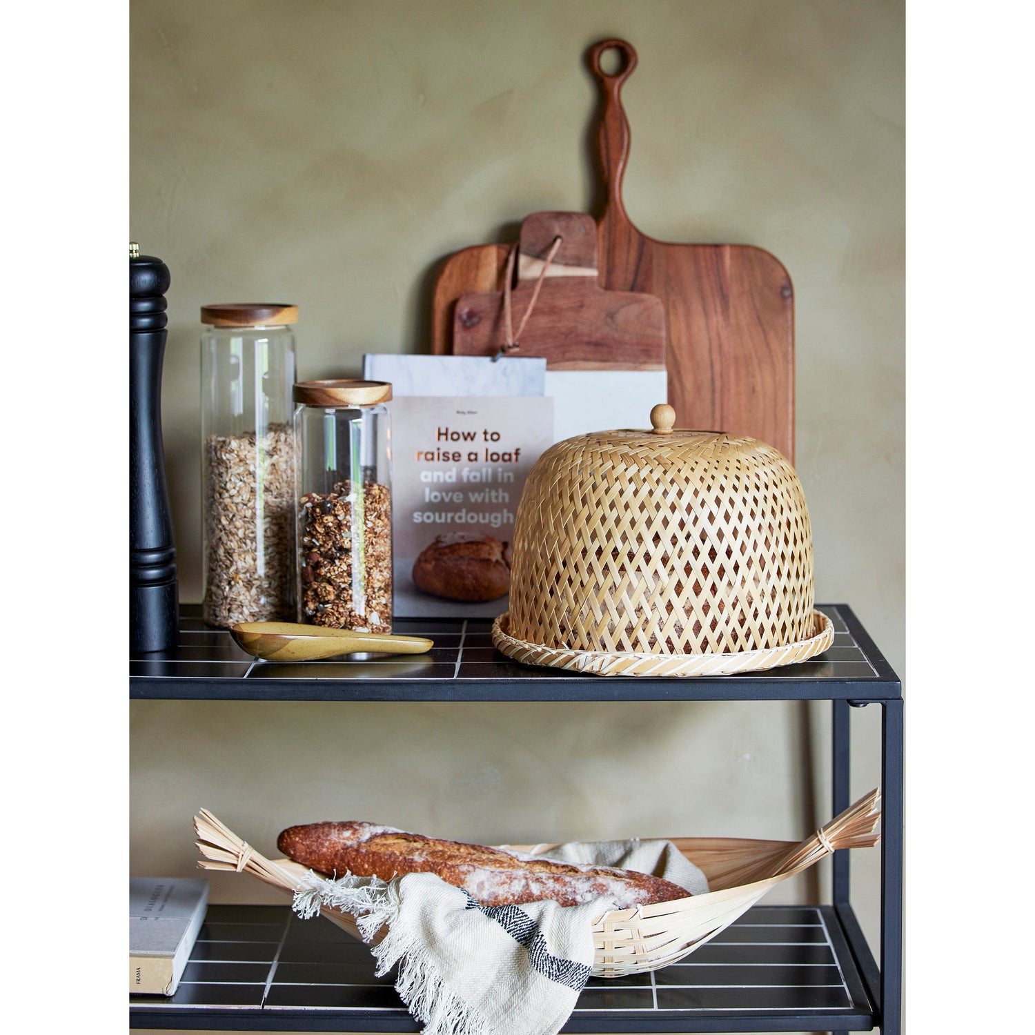 Bloomingville Rosle Cutting Board, Natur, Akacie - Bloomingville - DesignGaragen.dk