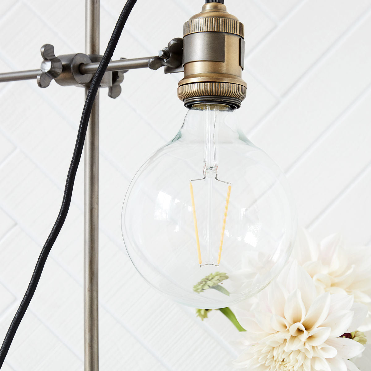 House Doctor - LED -päärynä, selkeä sisustus, valmis - L: 17,5 cm, Dia: 12,5 cm