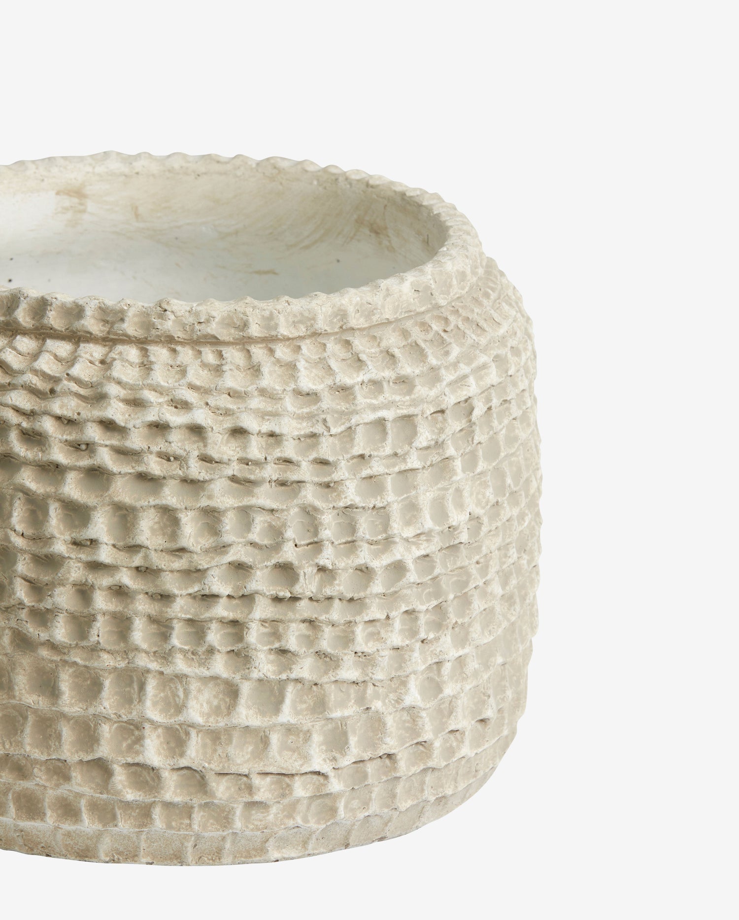 Aoba purkki sementillä, m - valkoinen