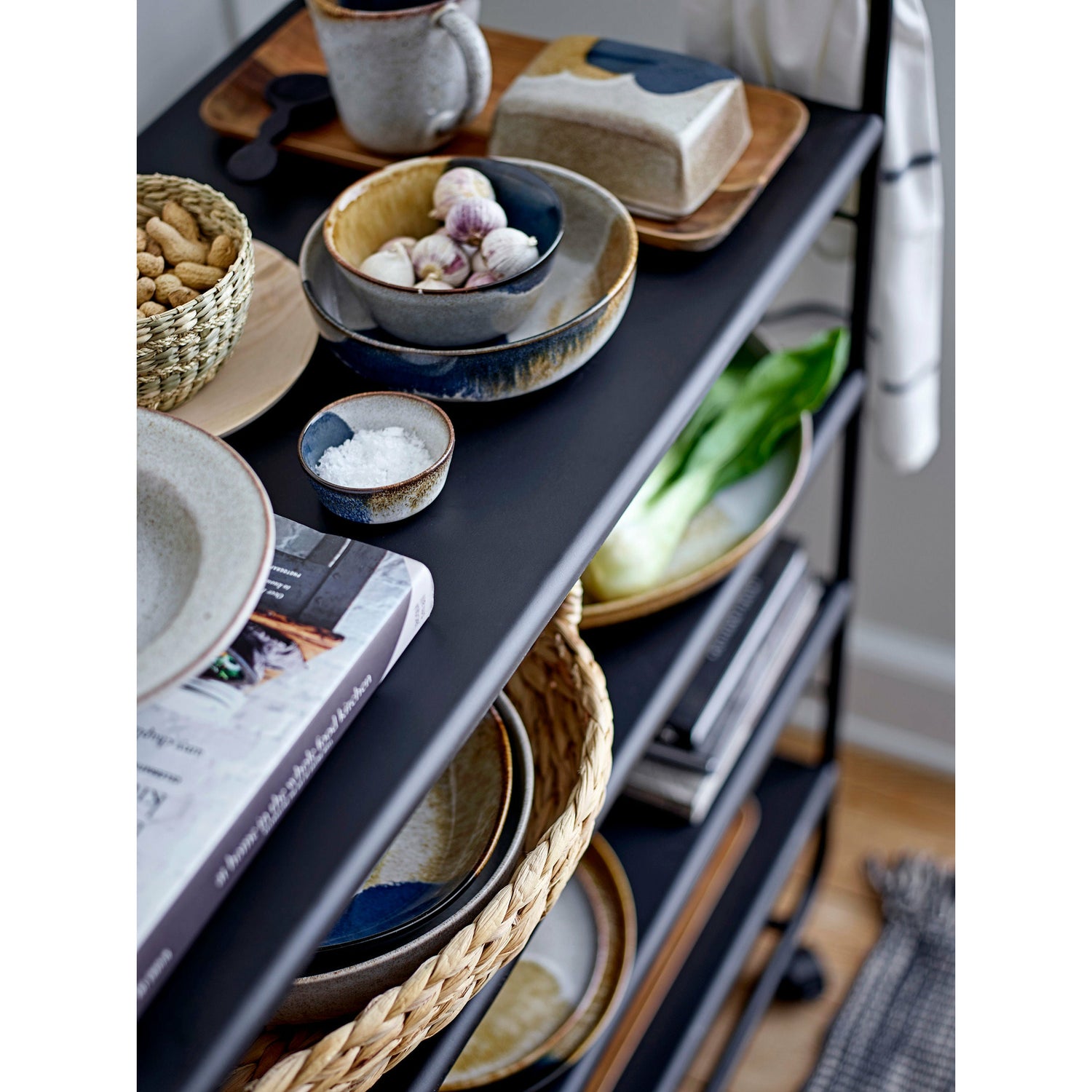 Bloomingville Jules Serveringsskål, Grå, Stentøj - Bloomingville - DesignGaragen.dk