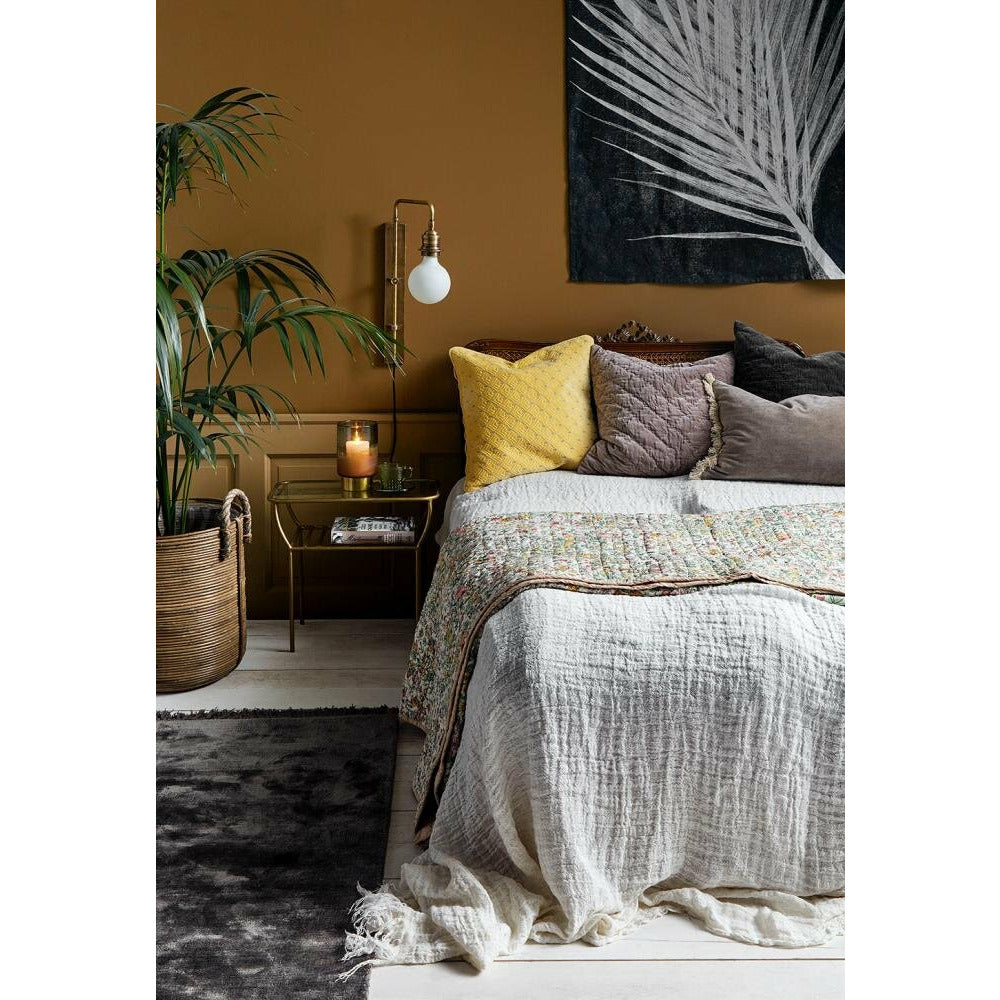 Noble -matto reunoilla - 160x240 - kuuma harmaa