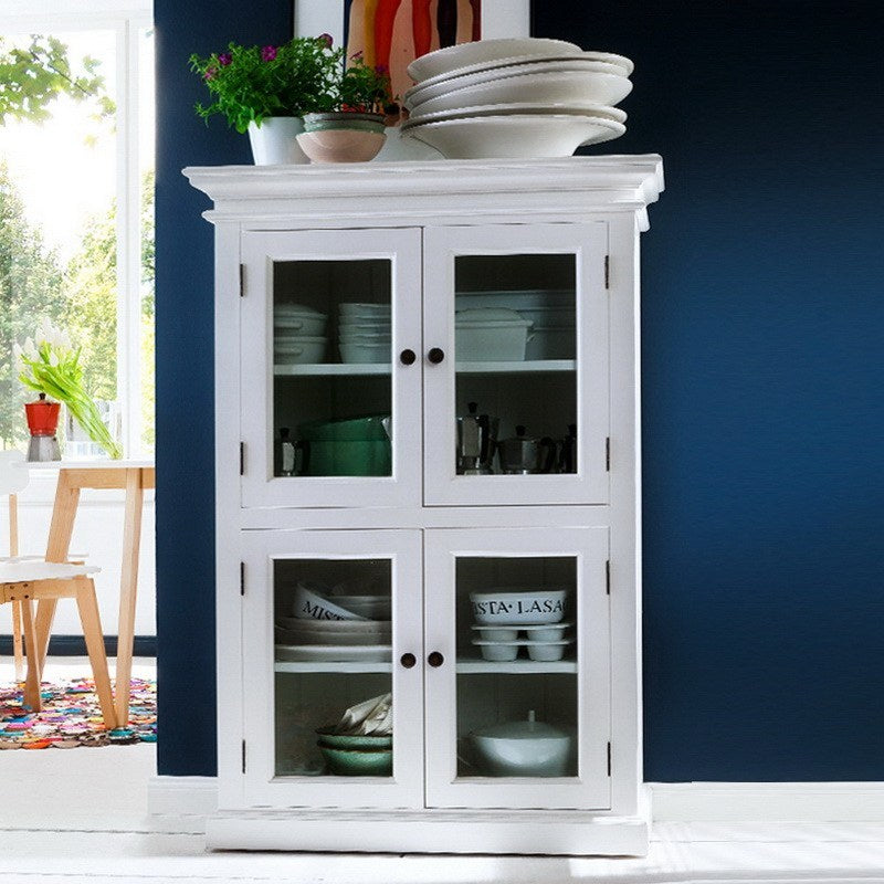 Halifax Vitrineskab med 4 glaslåger - NovaSolo - DesignGaragen.dk