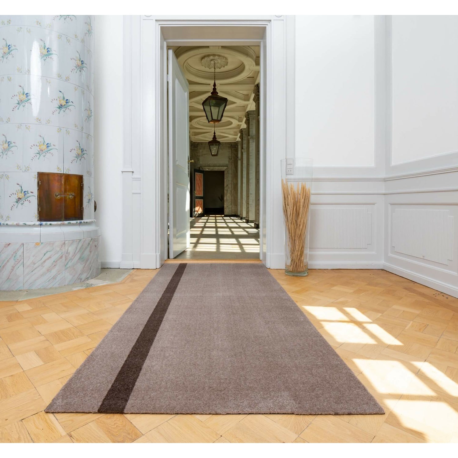 STRIPES VERTIKAL - SAND/BRUN - Tica Copenhagen - DesignGaragen.dk