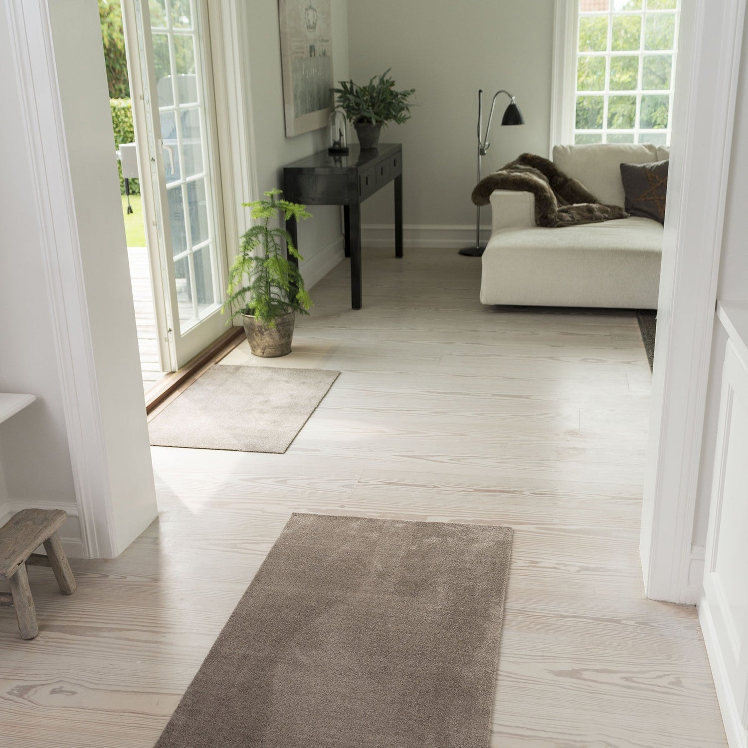 GULVMÅTTE 67 x 150 CM - UNI COLOUR/SAND - Tica Copenhagen - DesignGaragen.dk