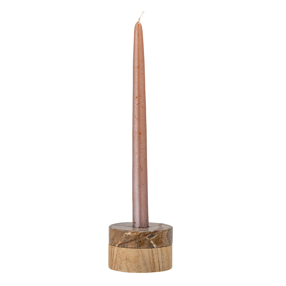 Bloomingville Dalin Votive & Candle Holder, Brun, Sandsten - Bloomingville - DesignGaragen.dk