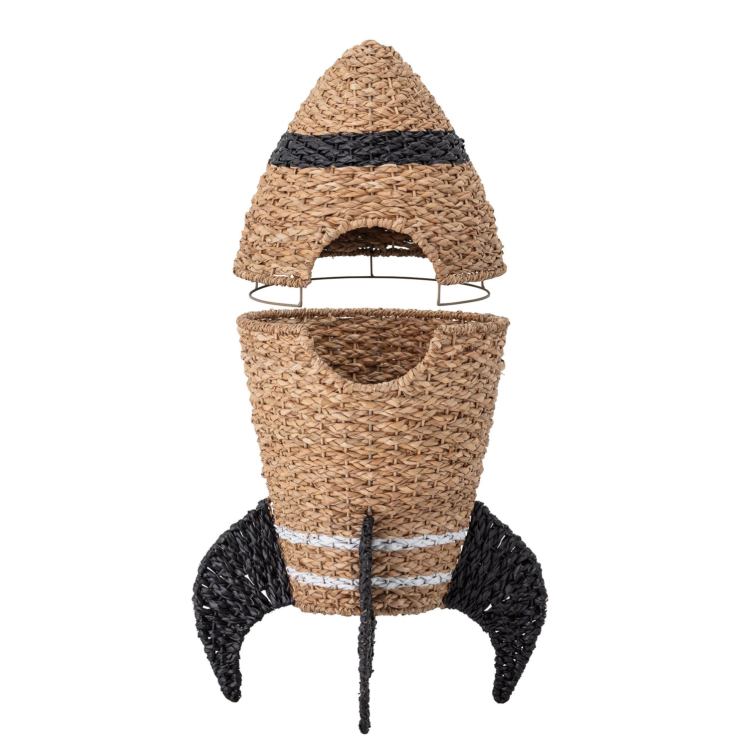 Cosmina Kurv m/Låg, Natur, Søgræs - D40xH68,5 cm - BLOOMINGVILLE MINI - DesignGaragen.dk