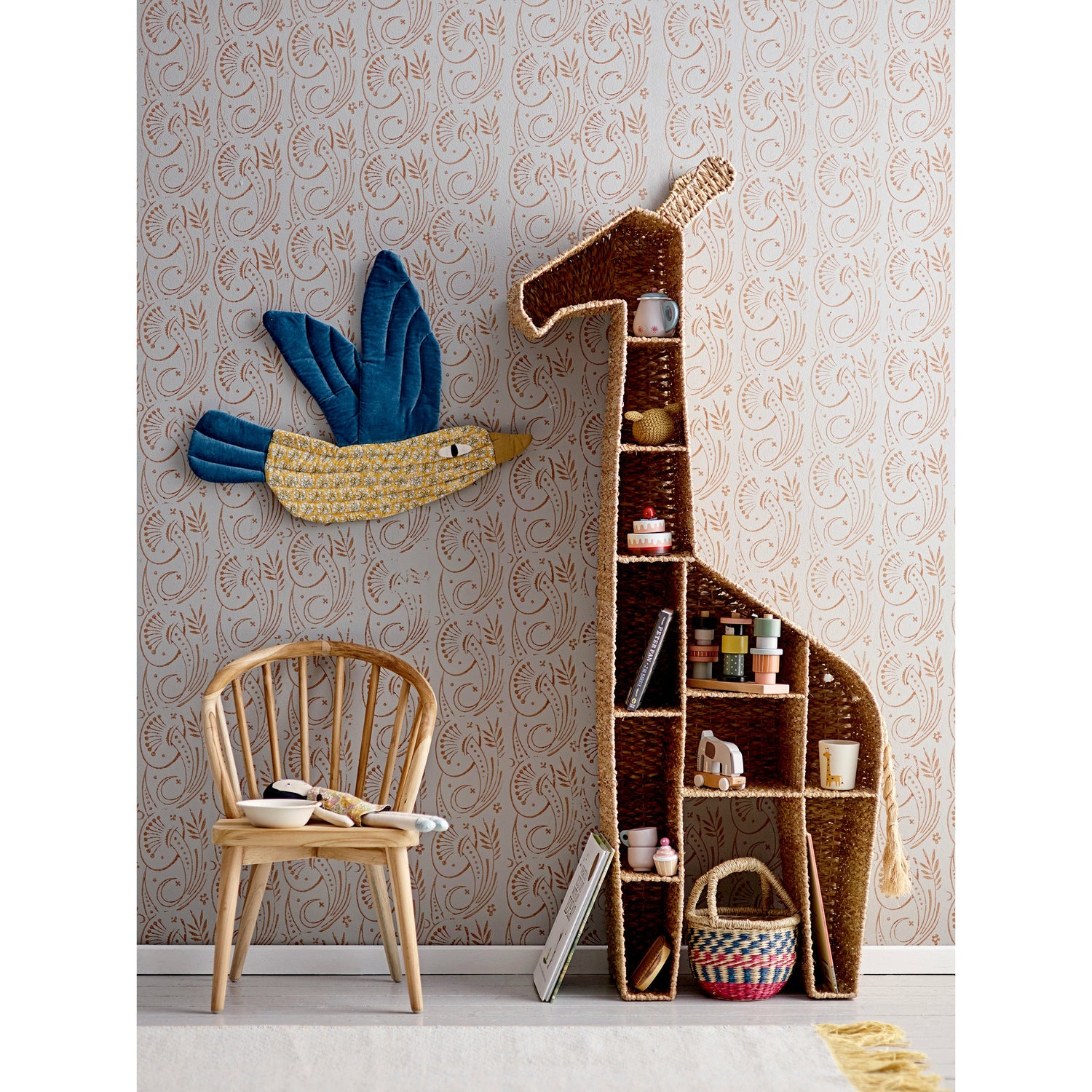 Willia Legetøj, Grå, MDF - L22xH13xB6 cm - BLOOMINGVILLE MINI - DesignGaragen.dk