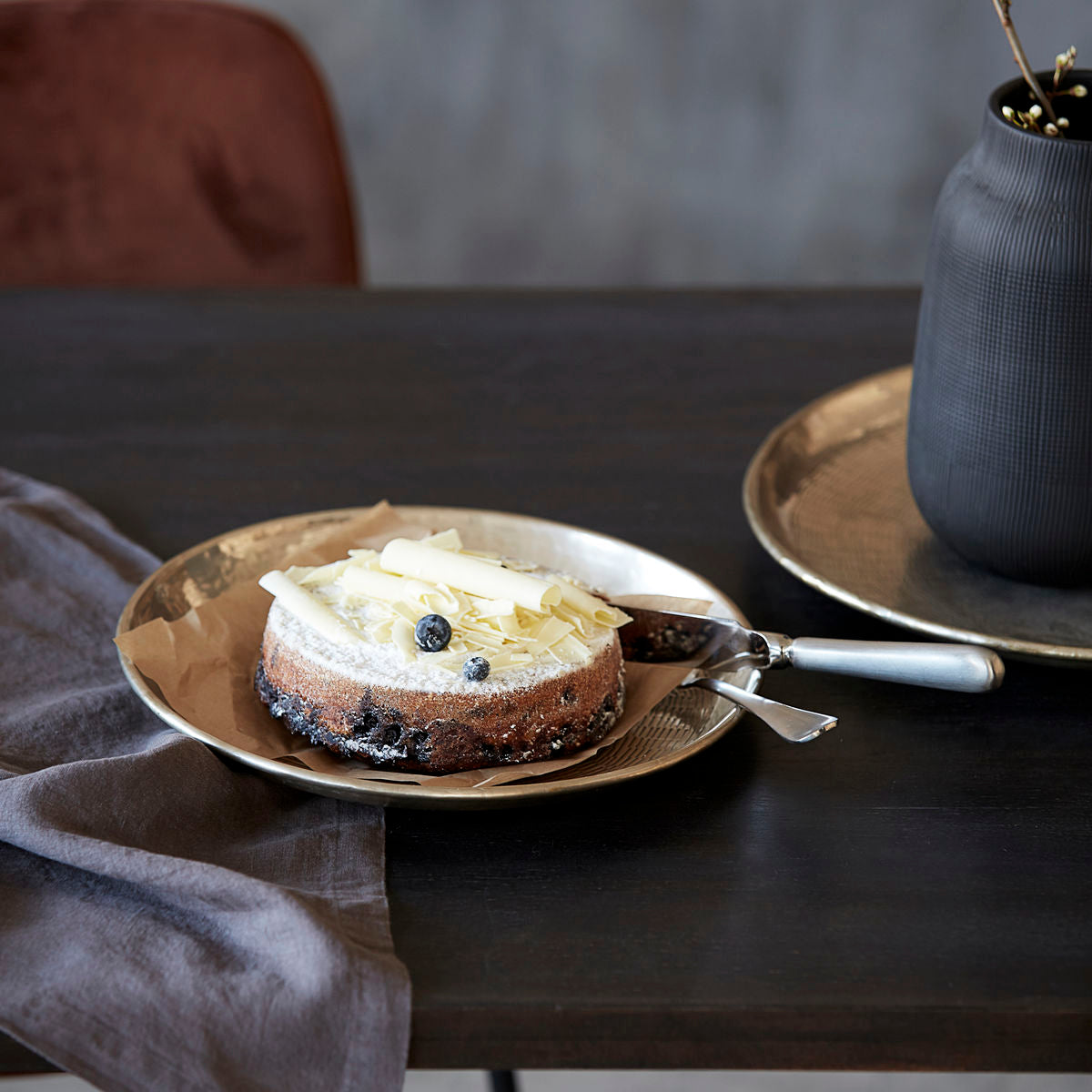 House Doctor - tarjotin, HDCarve, antiikkihopea