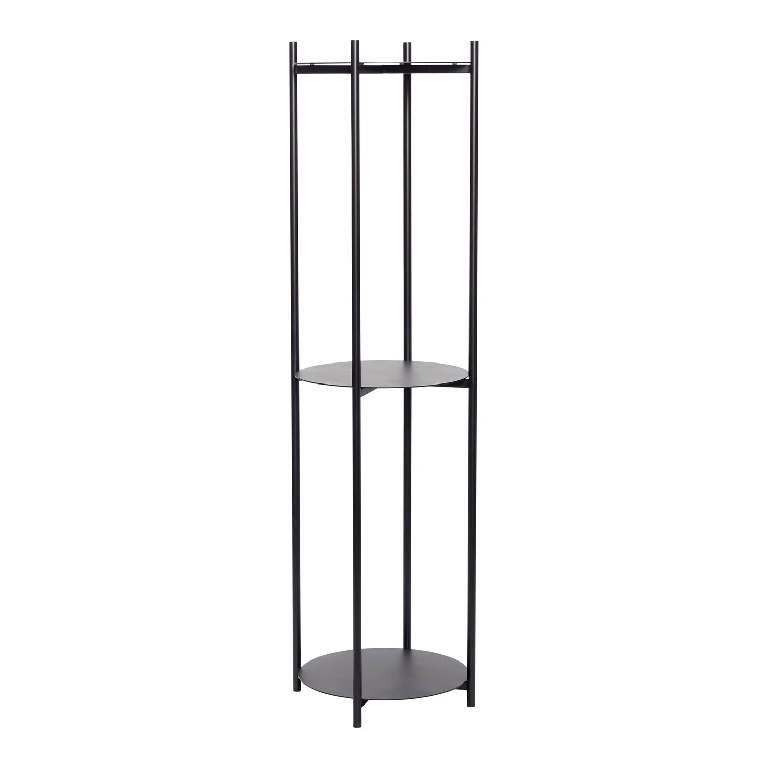 Normihyllysylinteri musta - Ø44xh152cm