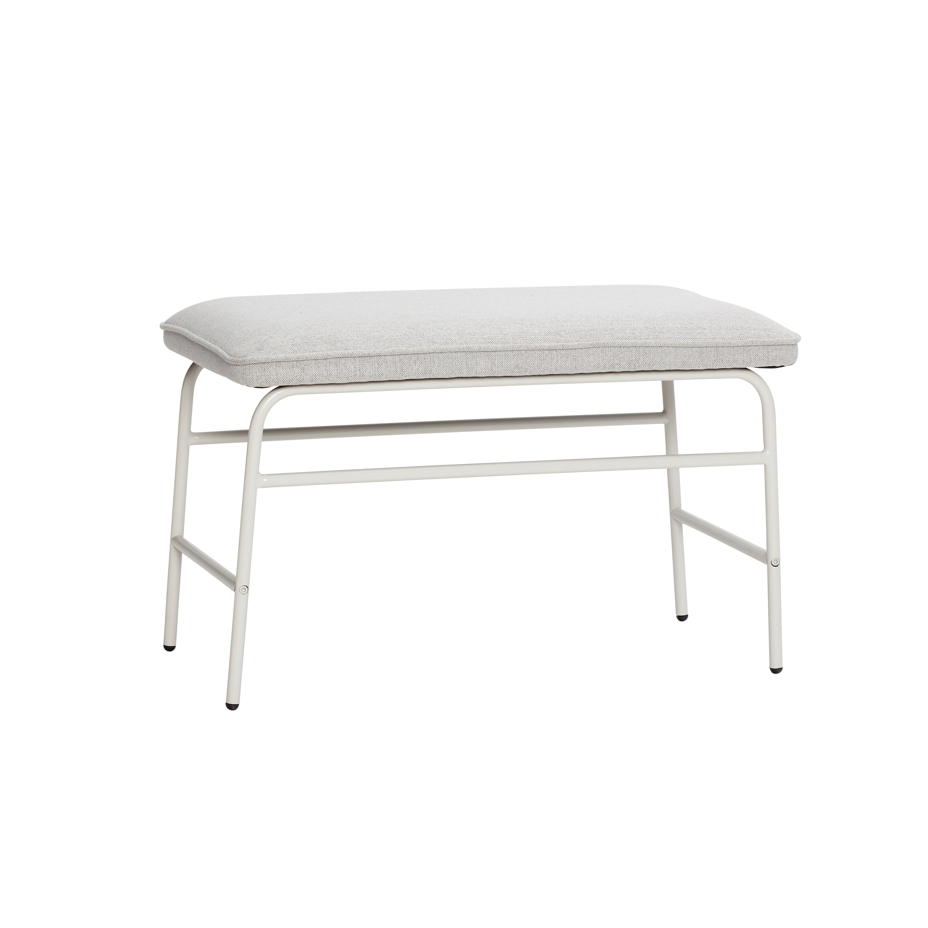 Mist Bench Grey - 70x40xh41cm