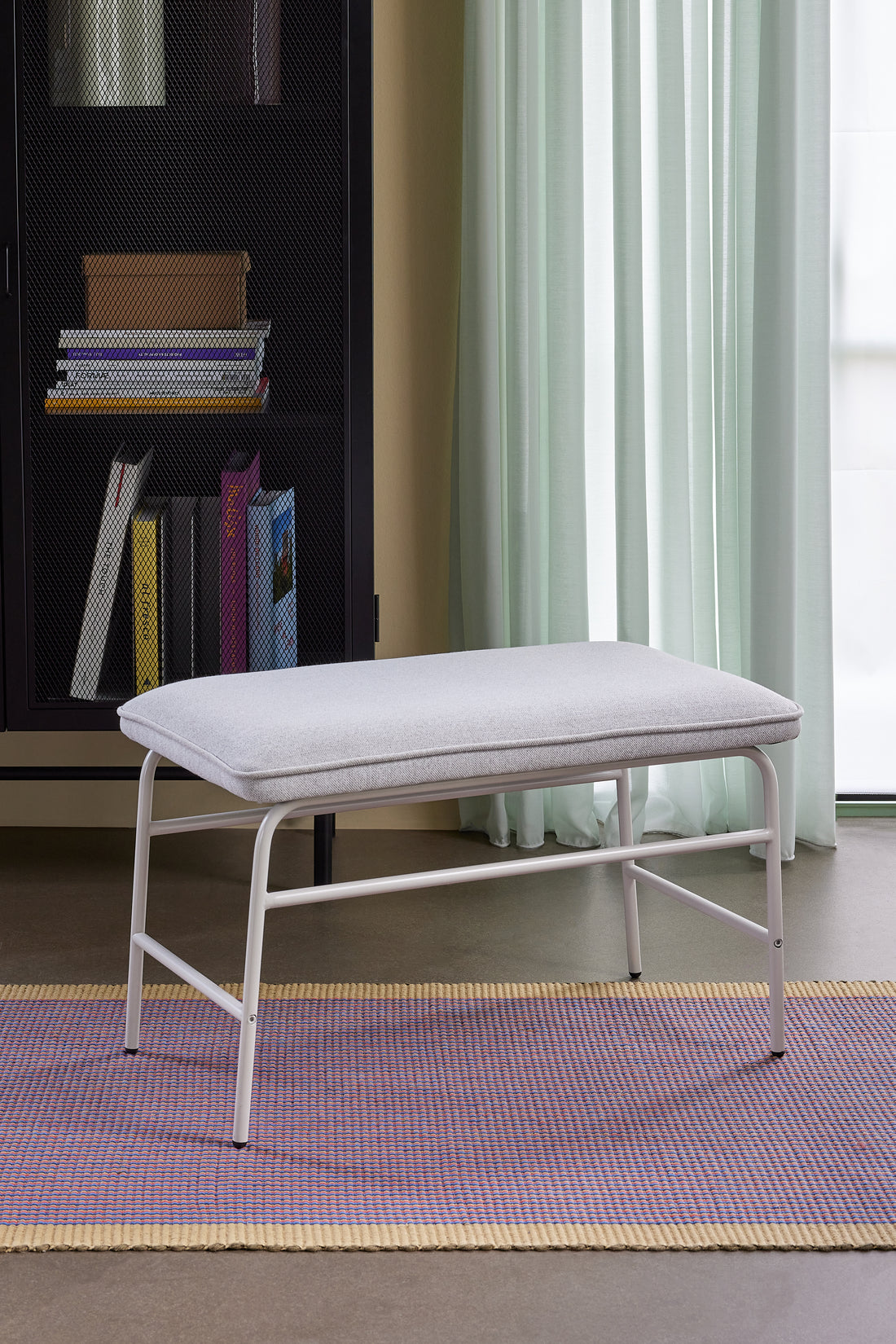 Mist Bench Grey - 70x40xh41cm