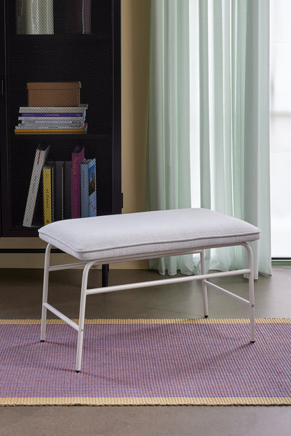 Mist Bench Grey - 70x40xh41cm