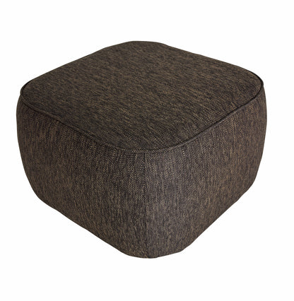 Kuutio puf tummanruskea - 57x57xh39cm