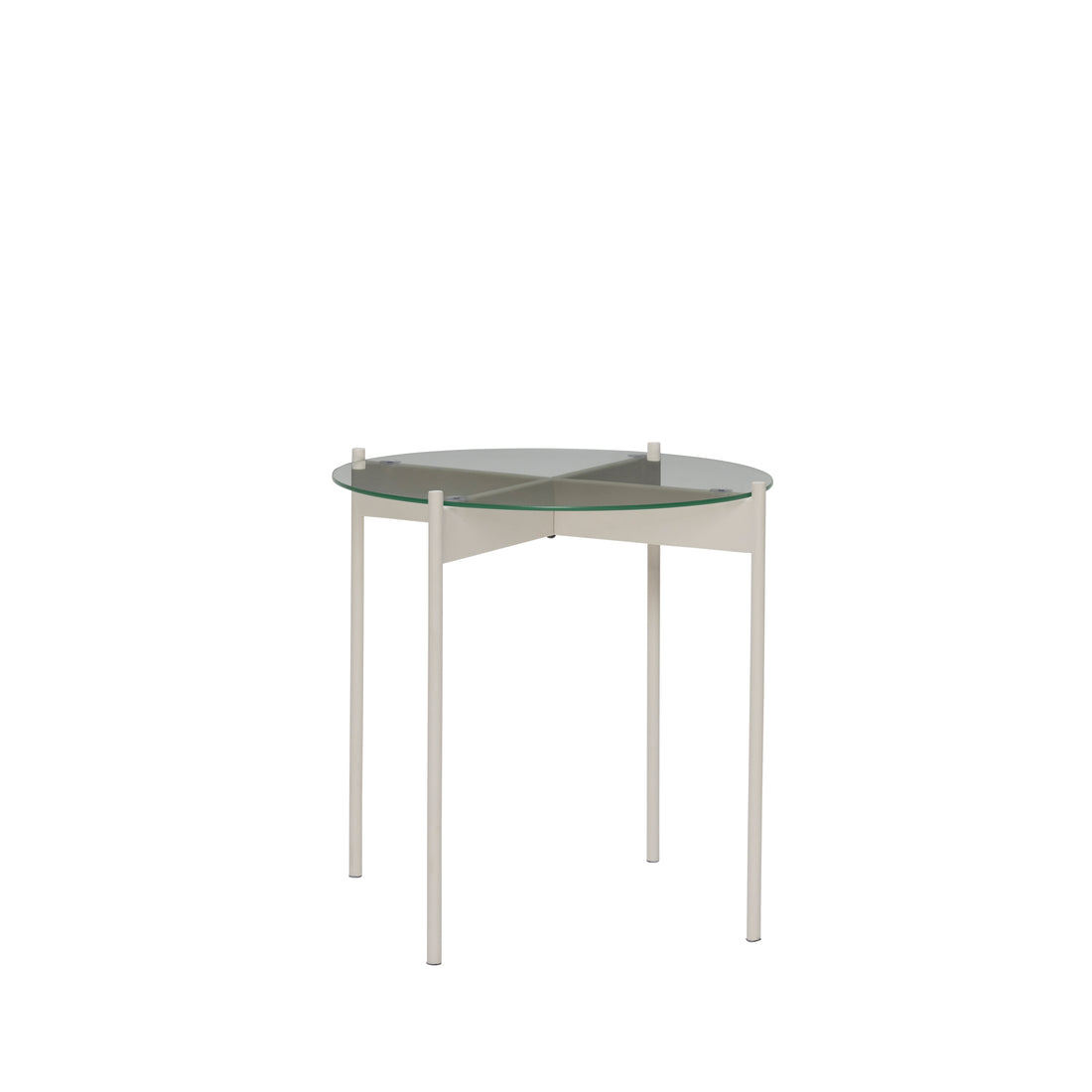 Palkin sivupöydän hiekka - Ø45xh42cm