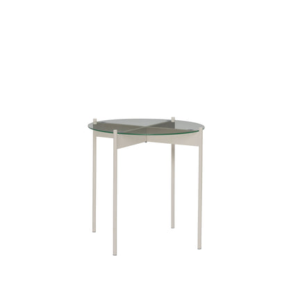 Palkin sivupöydän hiekka - Ø45xh42cm