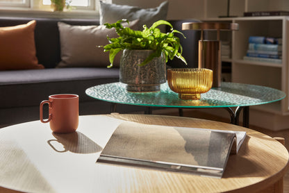 Orbit sohvapöytä musta - ø80xh45cm