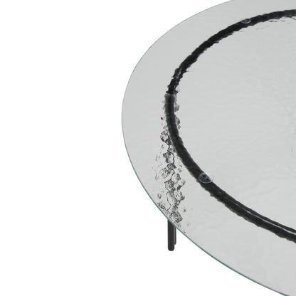 Orbit sohvapöytä musta - ø80xh45cm