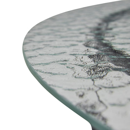 Orbit sohvapöytä musta - ø80xh45cm