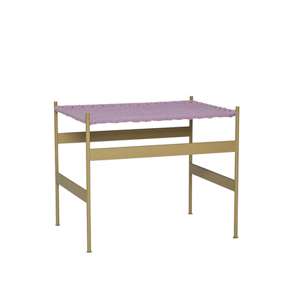 Peri Bench Purple/Khaki - 56x42xh47cm