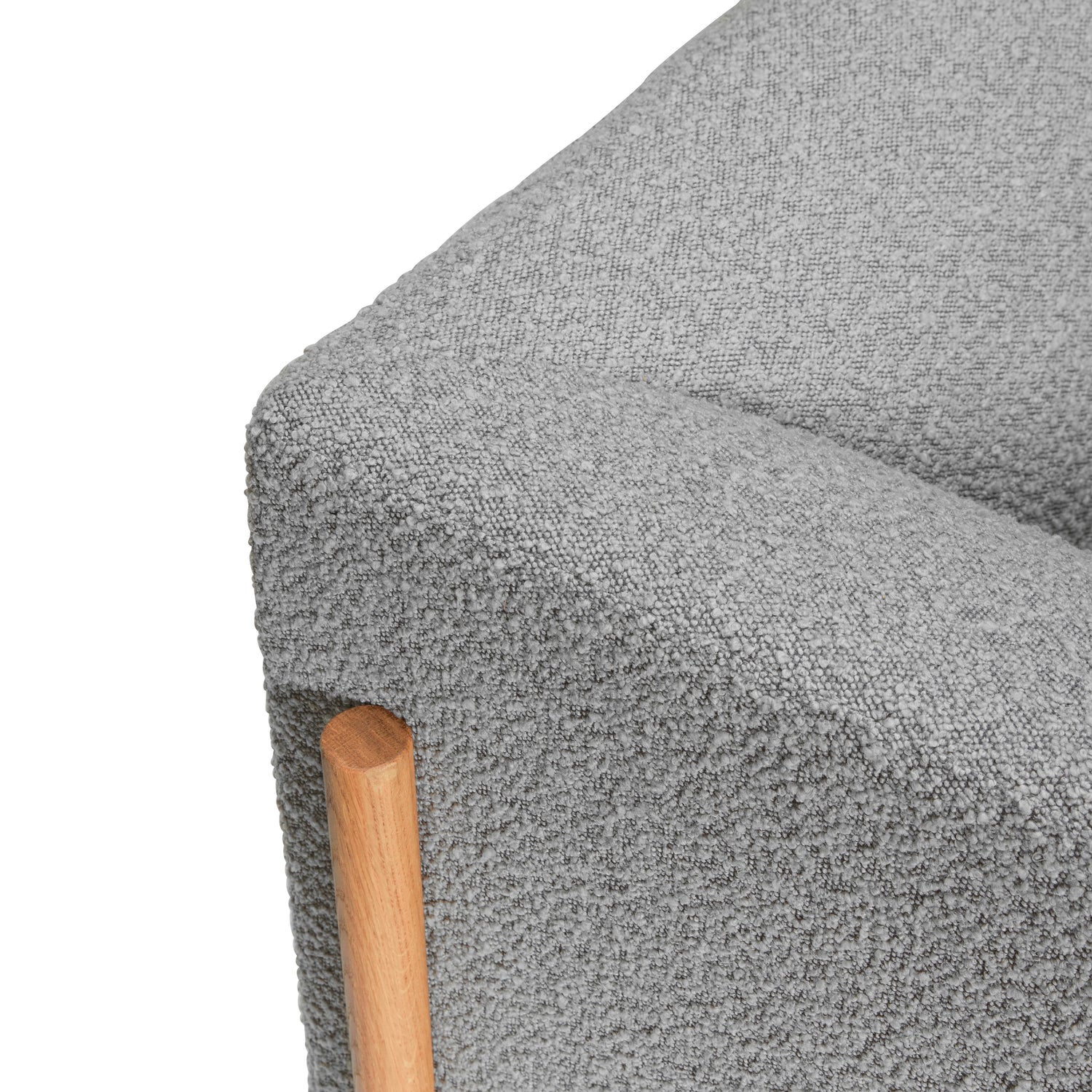 Moment SOFA 3 -henkilöstön iso harmaa - 257x89xh80cm