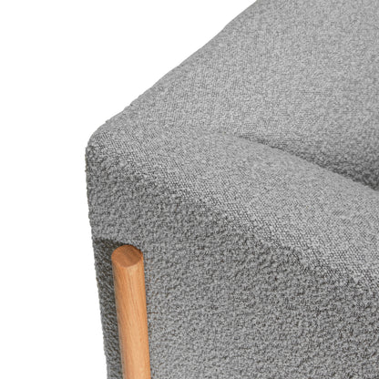 Moment SOFA 3 -henkilöstön iso harmaa - 257x89xh80cm
