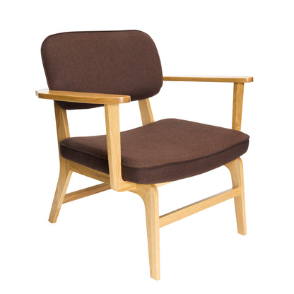 Haze lepotuoli Tummanruskea - 80x64xh71cm